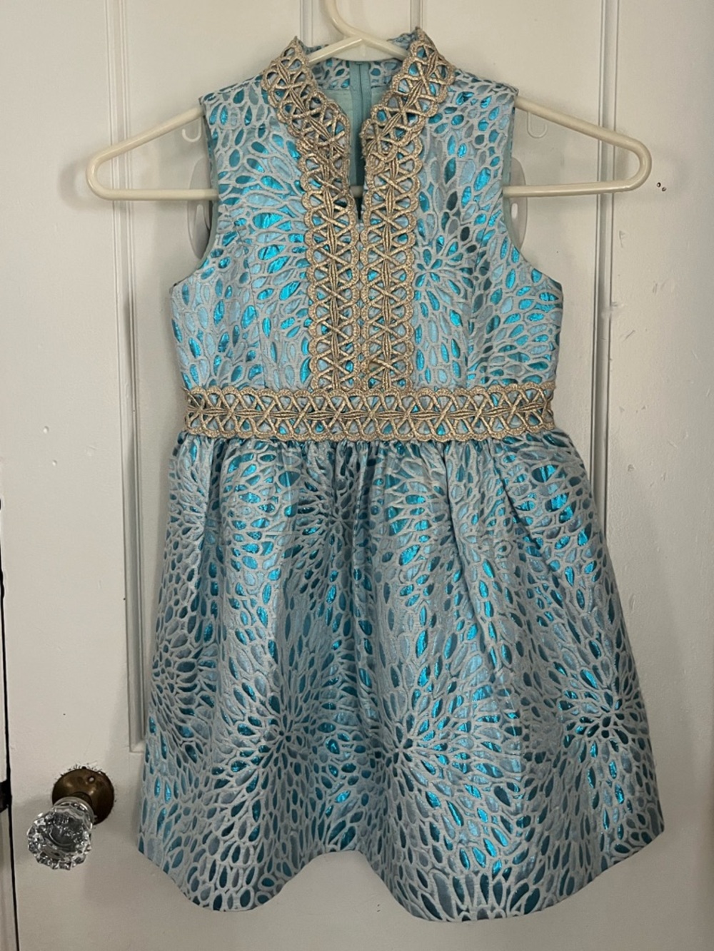 Lilly Pulitzer 6 Dress Mini Franci Bermuda Blue Lagoon